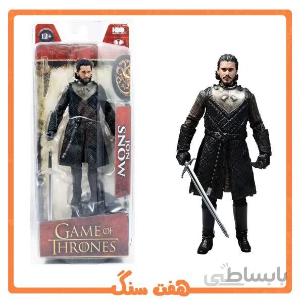 اکشن فیگور جان اسنو از سریال بازی تاج و تخت ( گیم آو ترونز) JON SNOW Figure