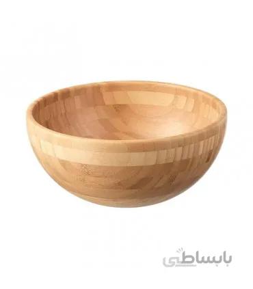 کاسه چوبی بامبو ایکیا مدل BLANDA MATT سایز 28