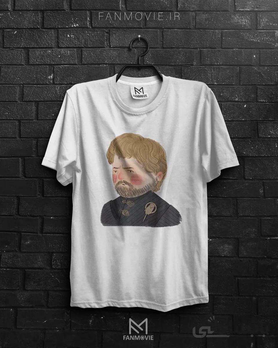 تیشرت گیم اف ترونز طرحTYRION LANNISTER(نخ پنبه)