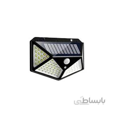 دیوارکوب خورشیدی دارای 114 عدد لامپ LED
