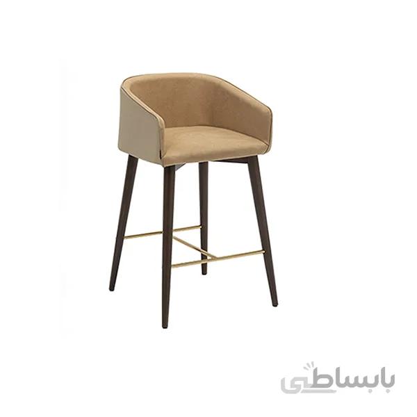 صندلی کانتر دسته دار نظری مدل نایس پایه فلزی(تخفیف 10 درصدی)