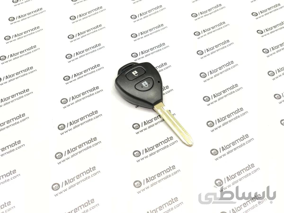 قاب ریموت تویوتا 2 دکمه - پرادو