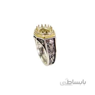 رکاب انگشتر نقره مردانه کد 3715 ا قیمت به شرط خرید تیمی
