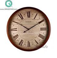 ساعت دیواری چوبی لوتوس مدل W-8833 EDGEWOOD