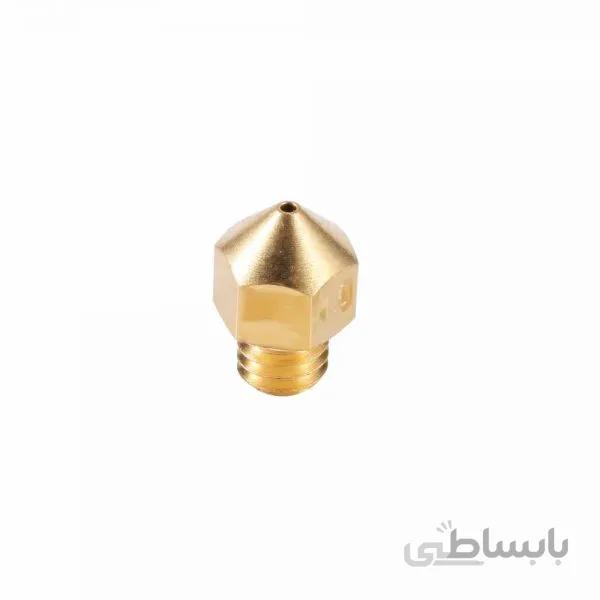 نازل (1.0MM)برنجی اکسترودرهای Mk8 فیلامنت 1.75MM (شش پر بزرگ)/ 1.0MM Mk8 Nozzle Brass Extruder of 1.75MM