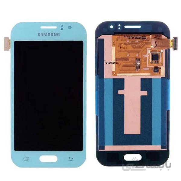تاچ ال سی دی سامسونگ گلس تعویض فیروزه ای LCD SAMSUNG J110 J1 ACE