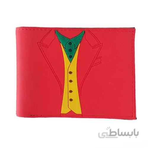 کیف پول طرح کراوات جوکر ا Joker Tie Design Wallet