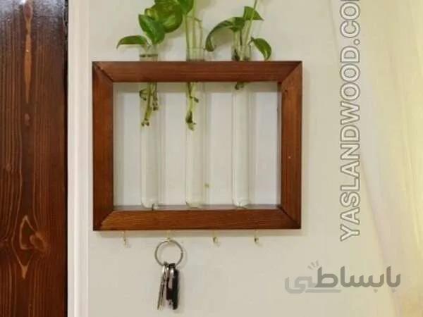 جاکلیدی چوبی سه لوله