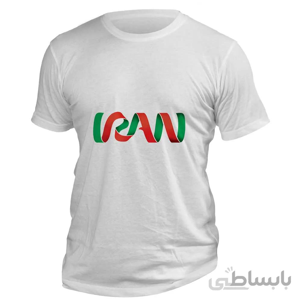 تیشرت افراتوس با طرح لاتین ایران کد TS101