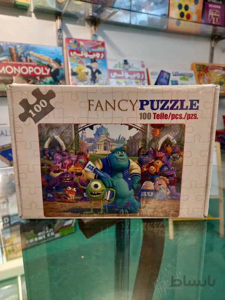 پازل 100 قطعه طرح شرکت هیولاها Fancy ا Fancy 100 pcs puzzle Monsters Inc