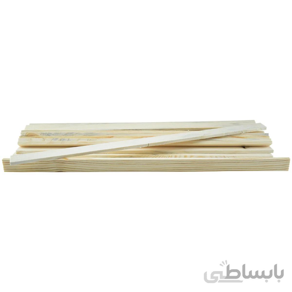 تیرک چوبی قاب ژل 2 ردیفه هفت گوهر ا Wooden cell bar double row