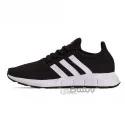 کتانی رانینگ آدیداس طرح اصلی مشکی سفید Adidas Swift Run Sneaker