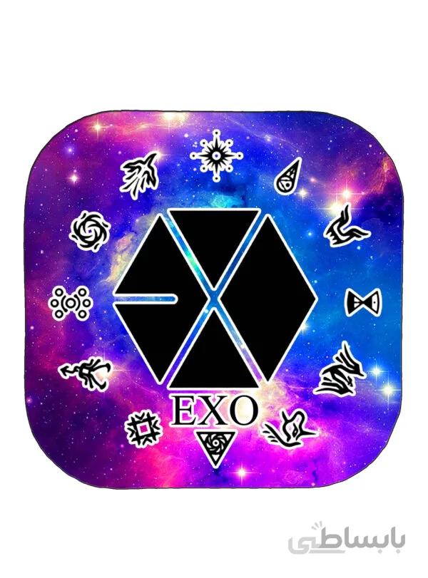 آینه جیبی طرح EXO