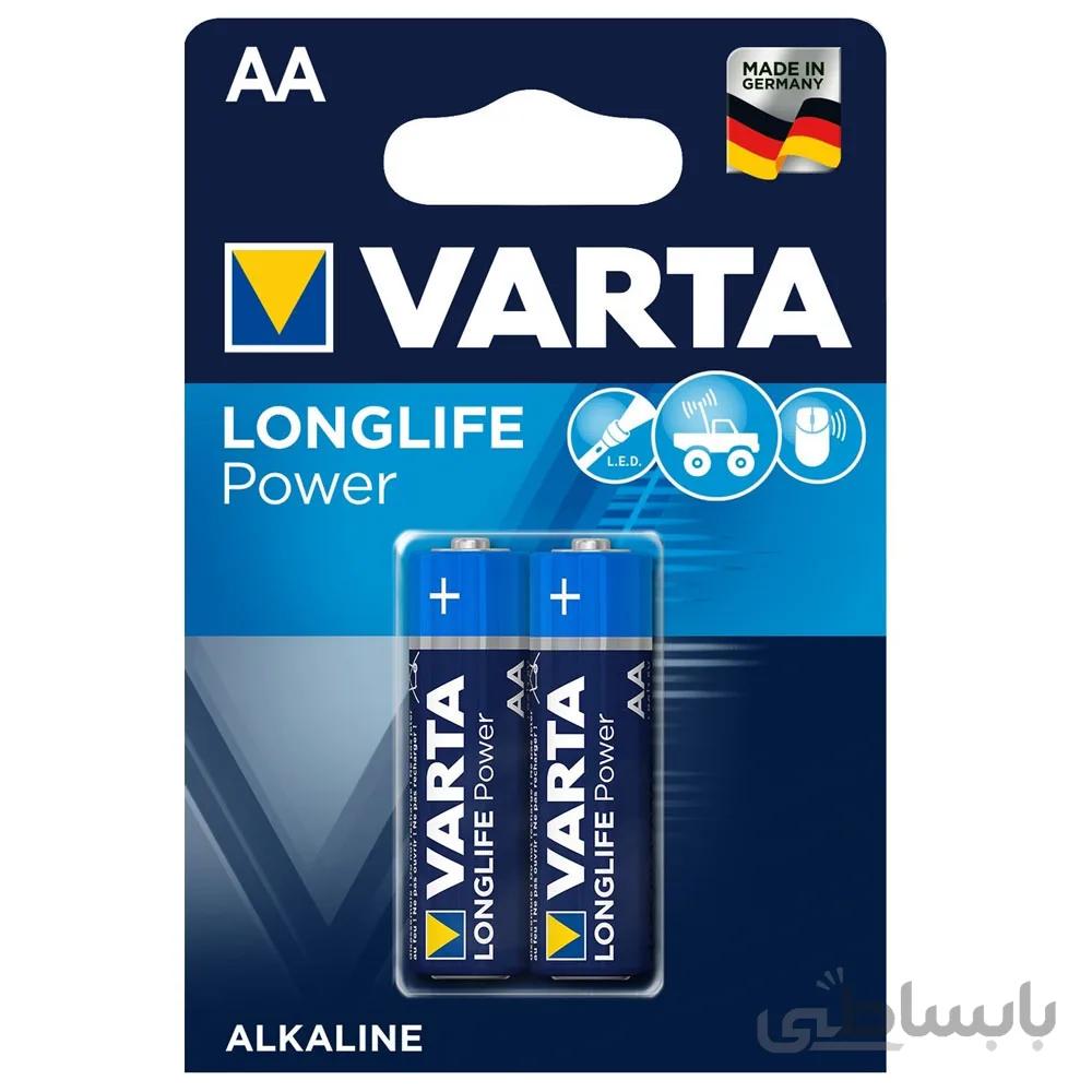 باتری قلمی وارتا 2 عددی VARTA LONGLIFE Power AA