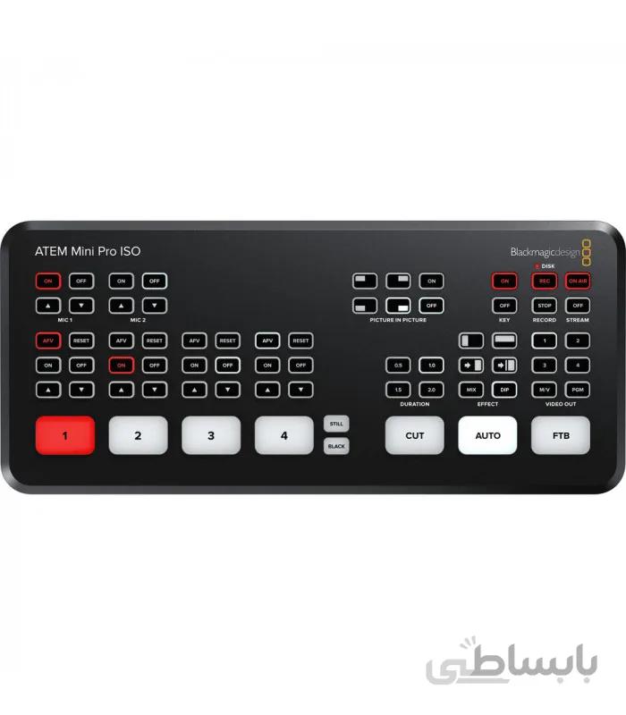 Blackmagic Design ATEM Mini Pro ISO HDMI Live Stream Switcher