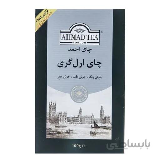 چای ارل گری 100 گرمی احمد کارتن 36 عددی