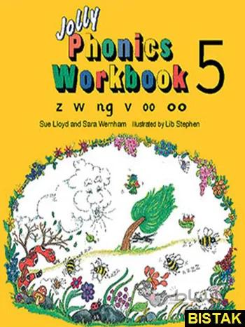 خرید کتاب Jolly Phonics 5 Workbook