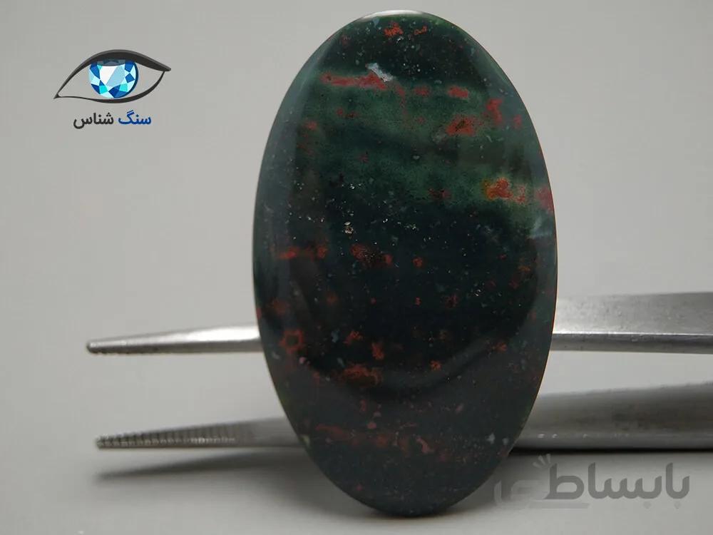 سنگ خون طبیعی زیبا 8 گرم