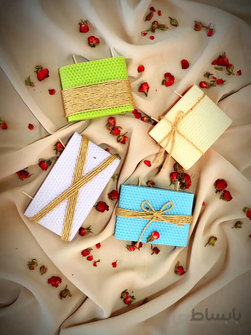 شمع مومی کتابی سارموم