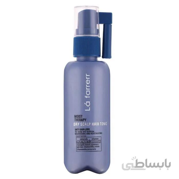 هیرتونیك تقویت كننده موی سر و ابروی خشك و زبر 60 میلی لیتر لافارر ا La Farrerr Dry Scalp Hair Tonic