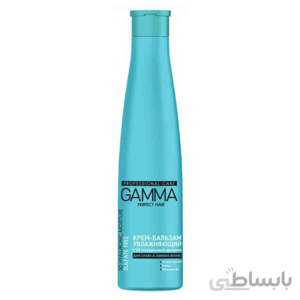 نرم کننده مراقبت حرفه ای مو بدون سولفات-کراتینه برای موهای خشک گاما - GAMMA