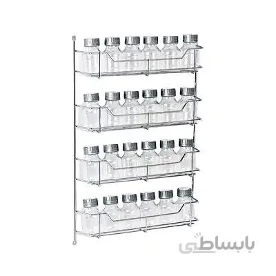 جا ادویه قوطی شیشه ای مدل A828 آدلان — تصویر 1
