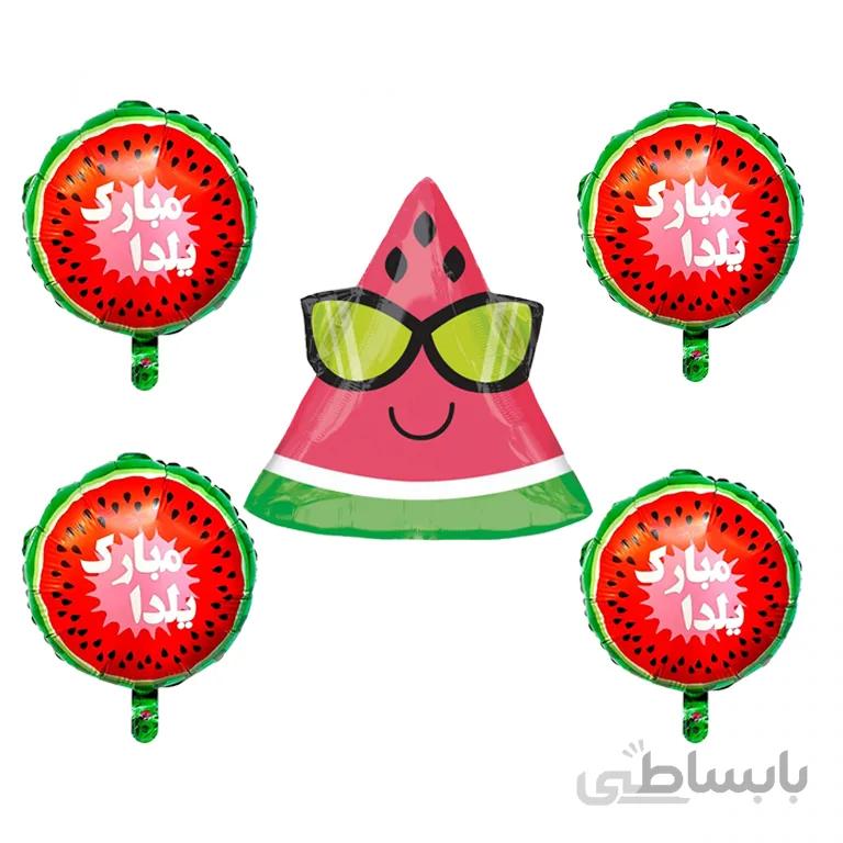 ست بادکنک 5 تکه یلدا مدل STY240