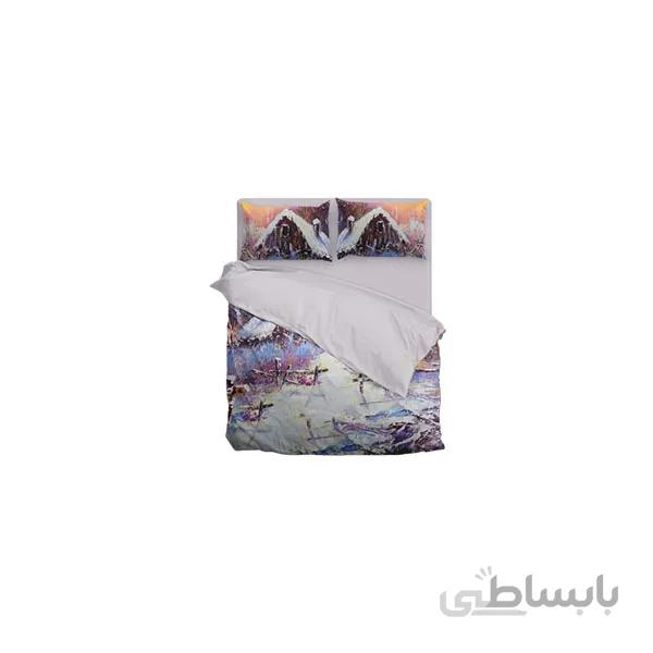 ست لحاف 6تکه سه بعدی king size طرح Village