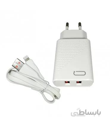 شارژر MIQIA مدل MA03 به همراه کابل آیفون