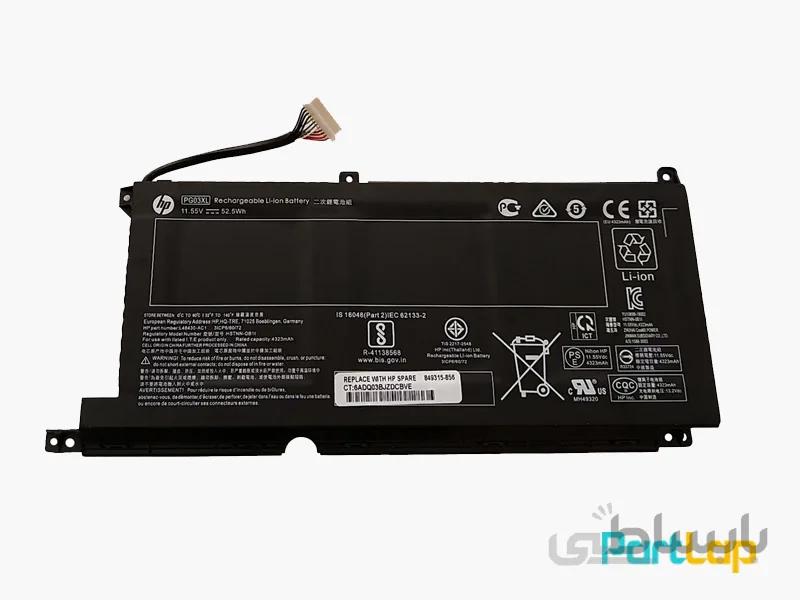 باتری 3 سلولی PG03XL لپ تاپ اچ پی Pavilion Gaming 15