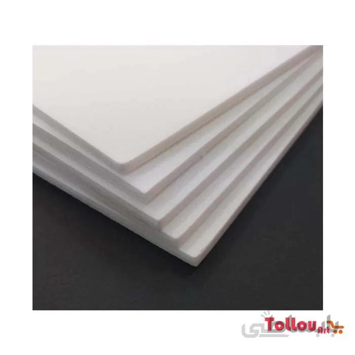 فوم 3میلیمتر سفید 40x30 بسته 3برگی