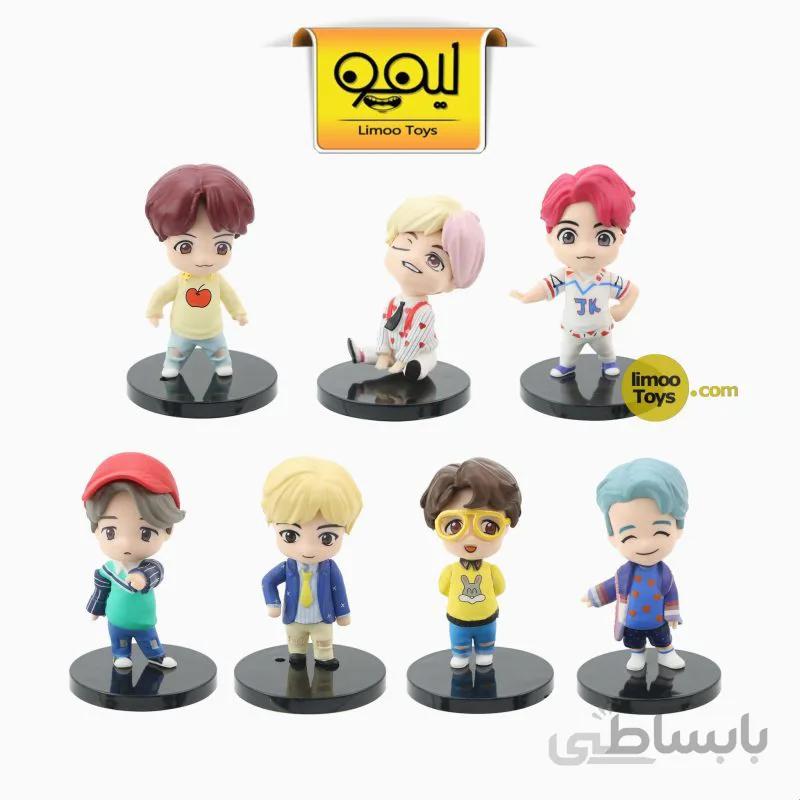 مجموعه فیگور گروه BTS کد 3011