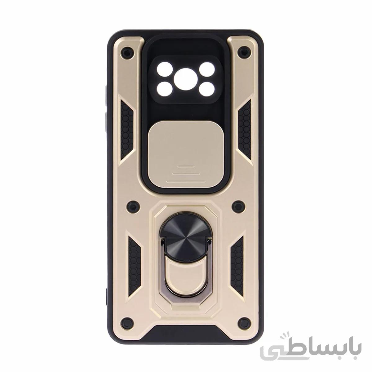 قاب اورجینال ضدضربه بتمن محافظ لنزدار کشویی Xiaomi Poco X3