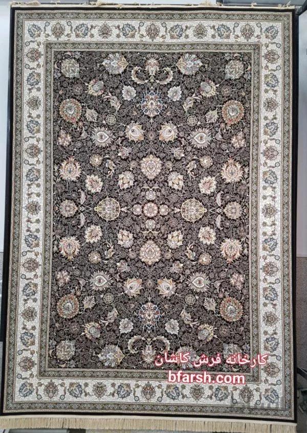 طرح افشان رنگ قهوه ای برجسته