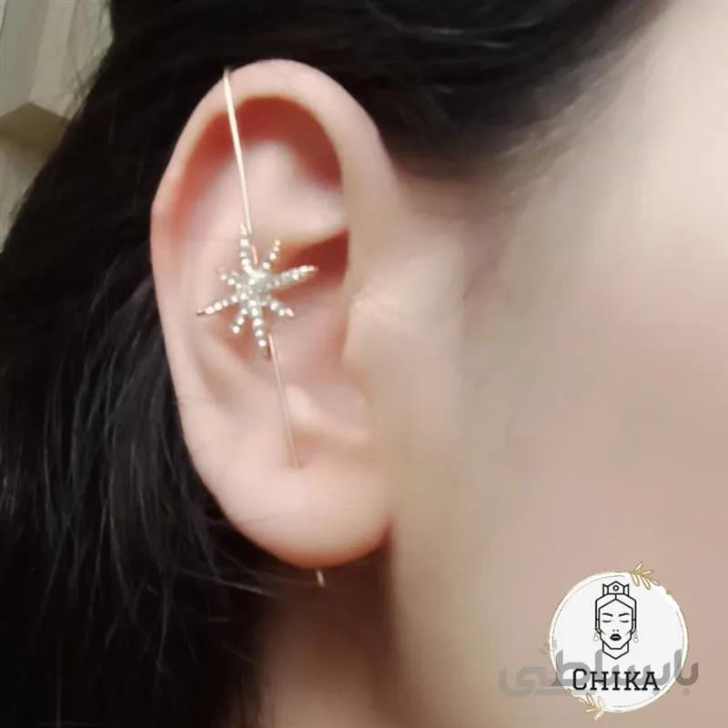 گوشواره کراس ستاره کد 13173176484