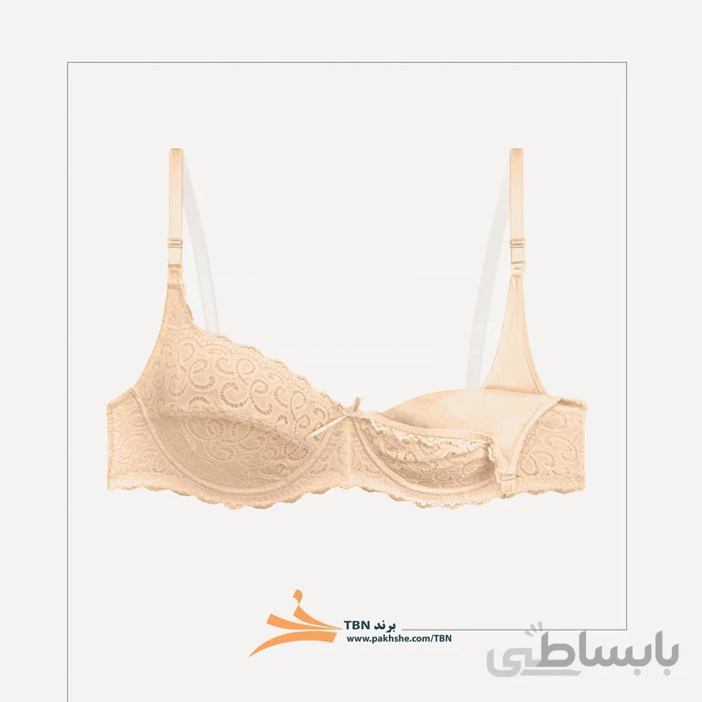 سوتین شیردهی فنردار ضدحساسیت برند تی بی ان کد 1110