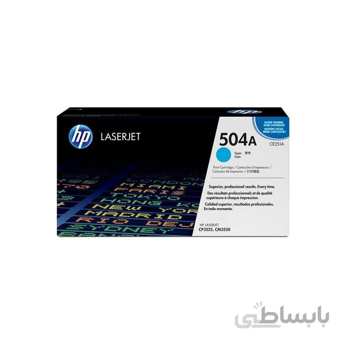 تونر کارتریج لیزری آبی اچ پی 504A