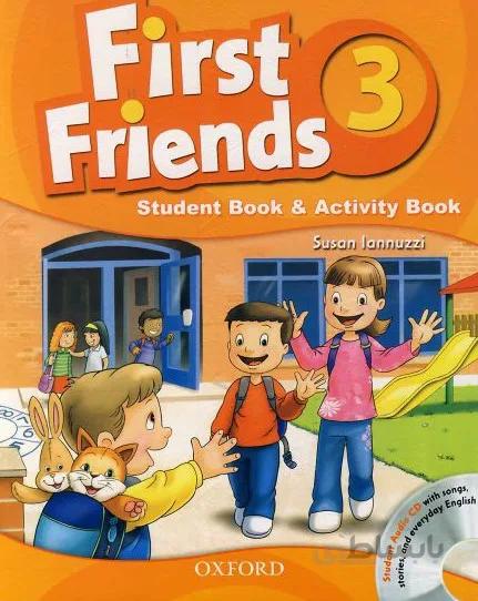 American First Friends 3+SB+DVD امریکن فرست فرندز 3
