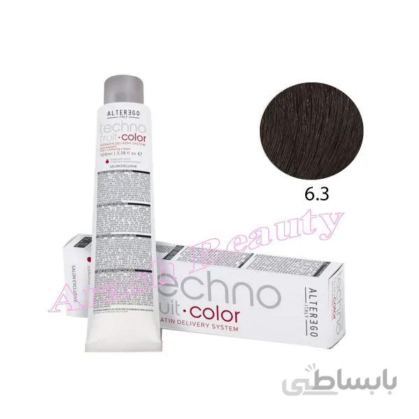رنگ مو تکنو آلترگو 6.3 بلوند طلایی تیره
