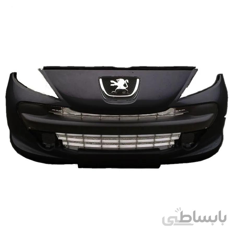 سپر جلو پژو 207 رنگ مشکی سروصنعت سپاهان