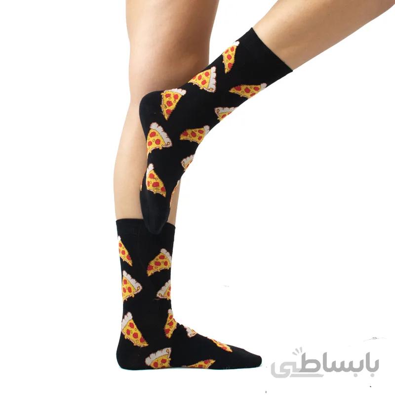 جوراب ساقدار پیتزا آپتیمیست