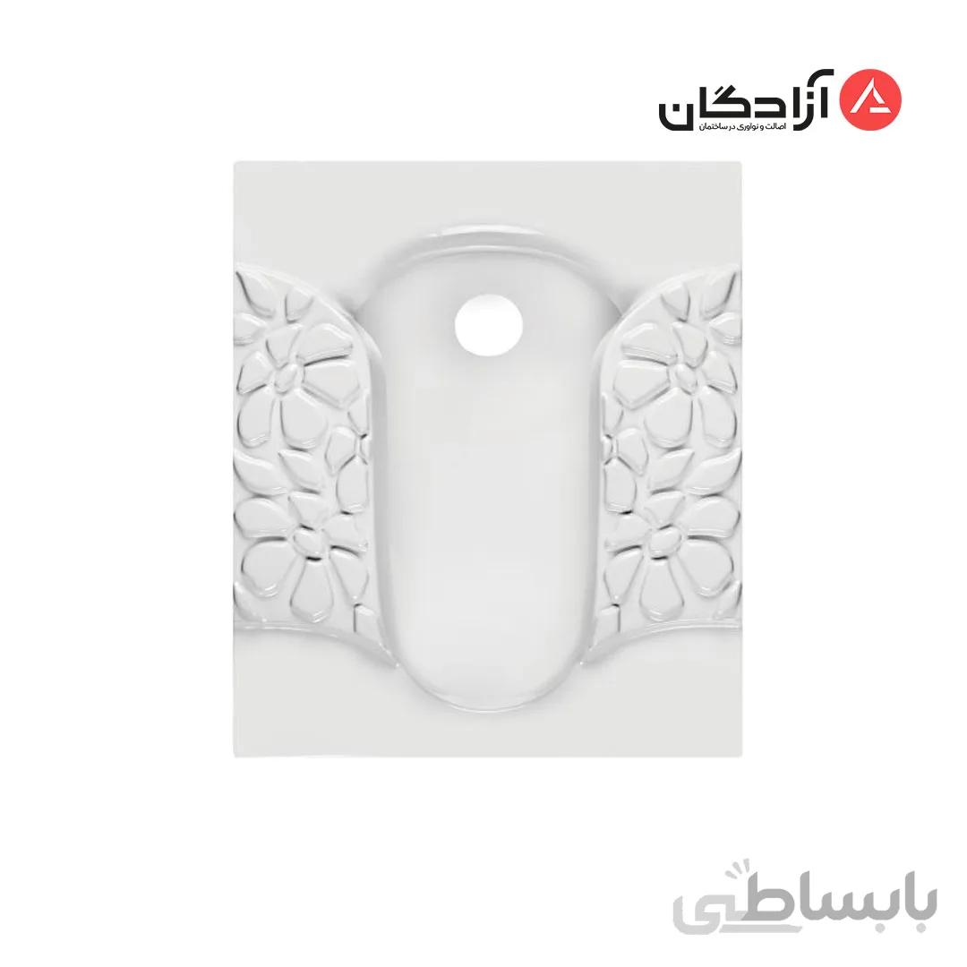 توالت ایرانی مروارید مدل والنتینا تخت