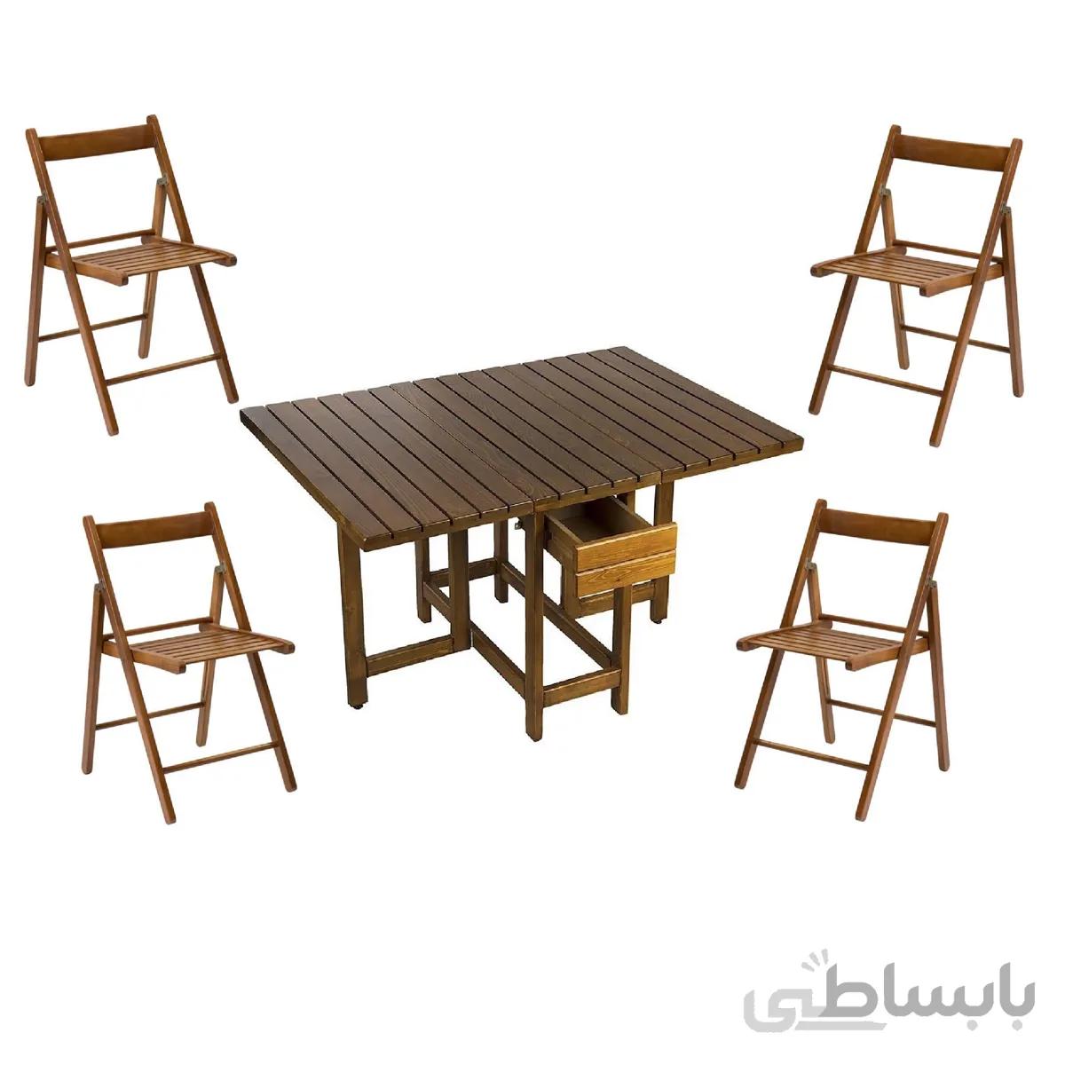 میز و صندلی ناهار خوری ۴ نفره کد ۵۱۴