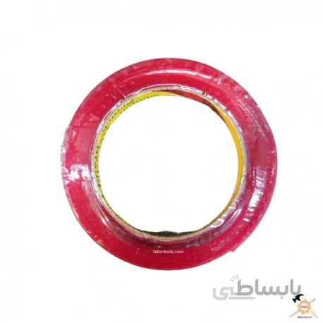 چسب دو طرفه شفاف ژله ای 2 سانت