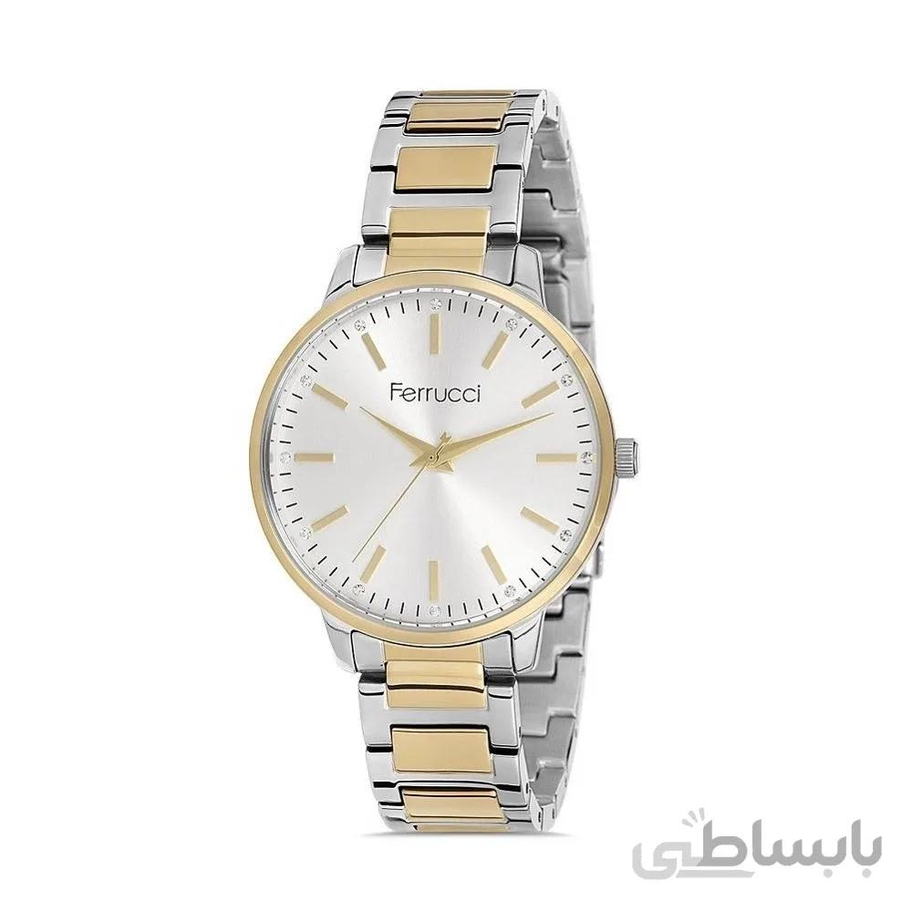 ساعت مچی عقربه ای زنانه برند فروچی Ferrucci مدل FC 13935M.02