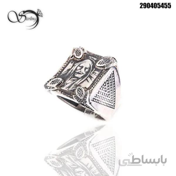 انگشتر شمایل حضرت علی(ع) کد:۱۷۶۶