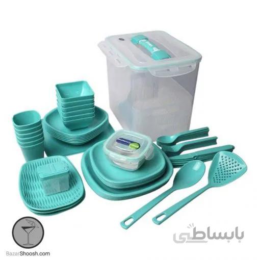 سرویس مسافرتی 6 نفره 60 پارچه لیمون