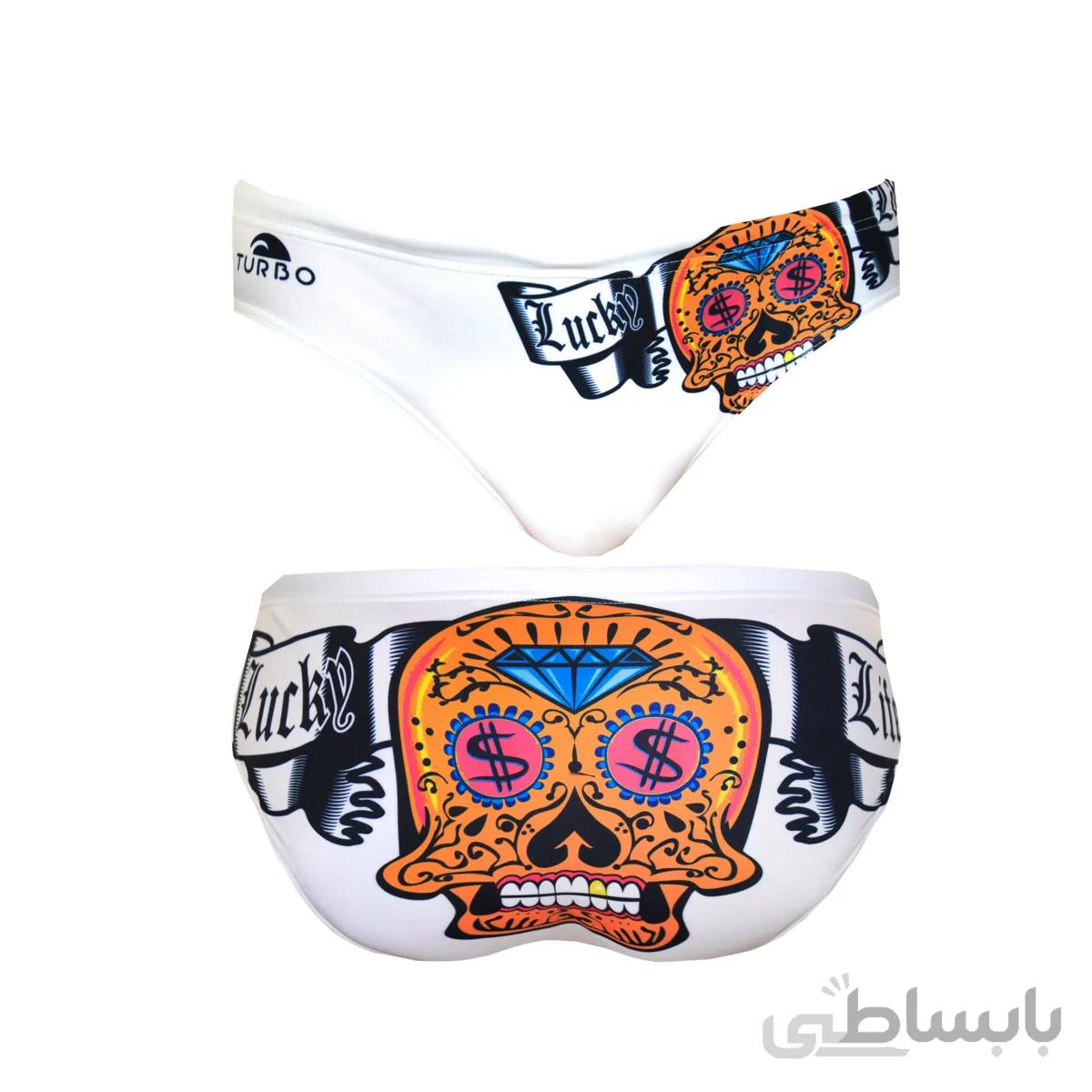 مایو واترپولو مردانه توربو Money Skull ا Turbo men Water polo Money Skull
