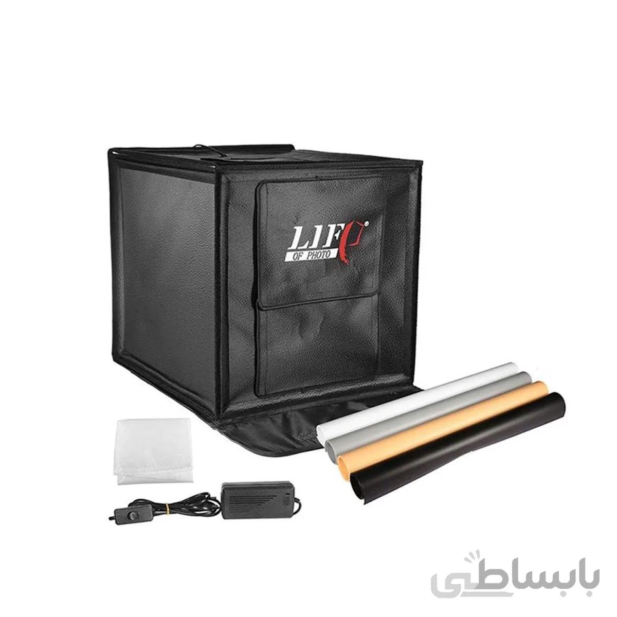 خیمه عکاسی لایف LIF ابعاد 40×40 سانتی‌متر
