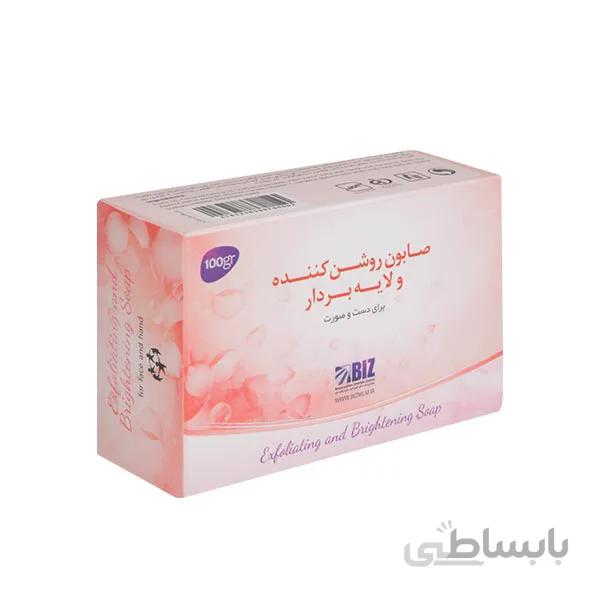 صابون روشن کننده و لایه بردار دکتر بیز